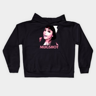 belle delphine mugshot Kids Hoodie